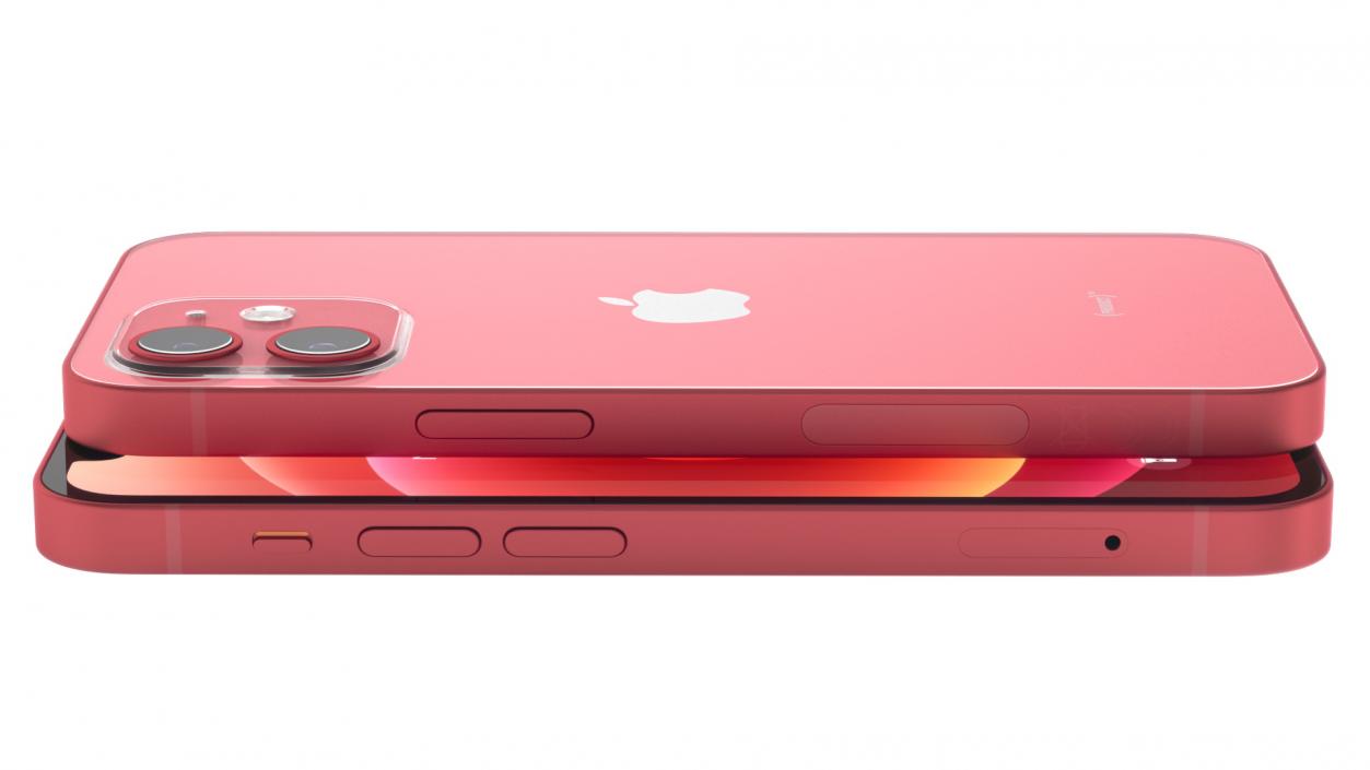 Apple iPhone 12 mini Product RED 3D