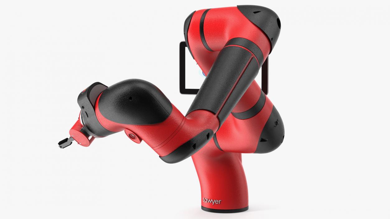 Sawyer Black Edition Collaborative Robot Rigged 3D