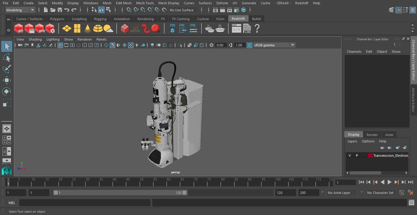 Transmission Electron Microscope JEOL 3D