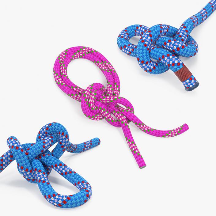 3D Rope Knots Collection 4 model