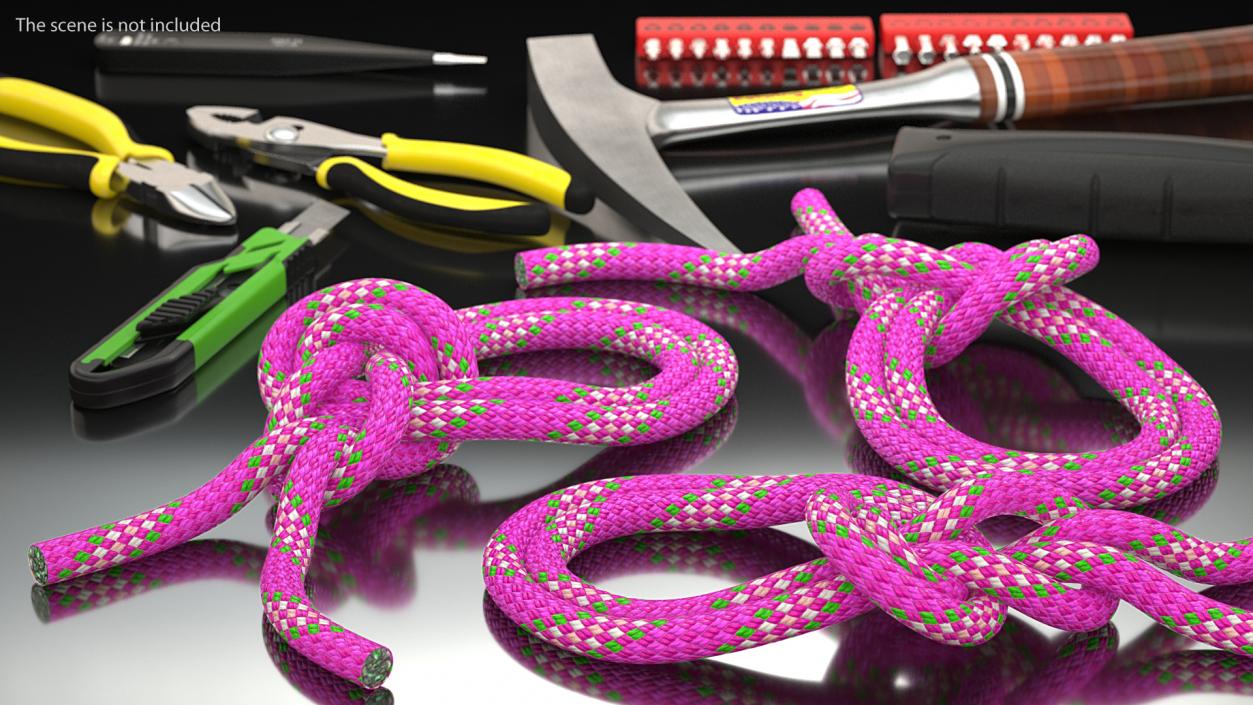 3D Rope Knots Collection 4 model