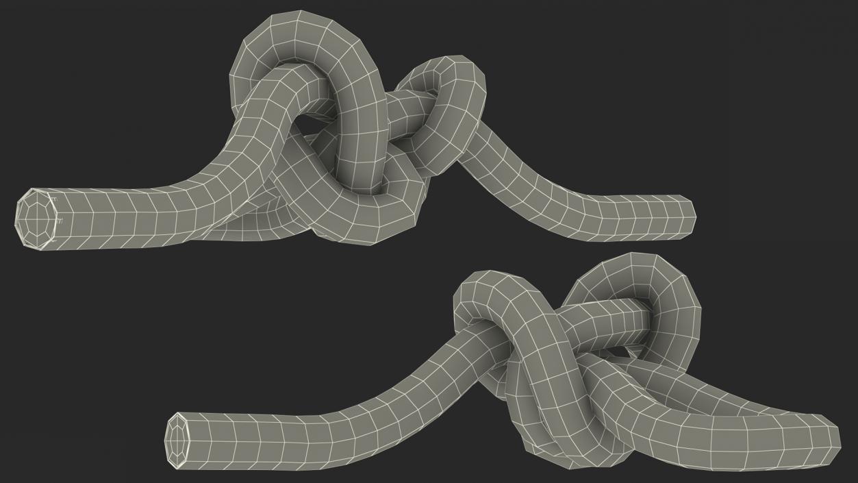 3D Rope Knots Collection 4 model