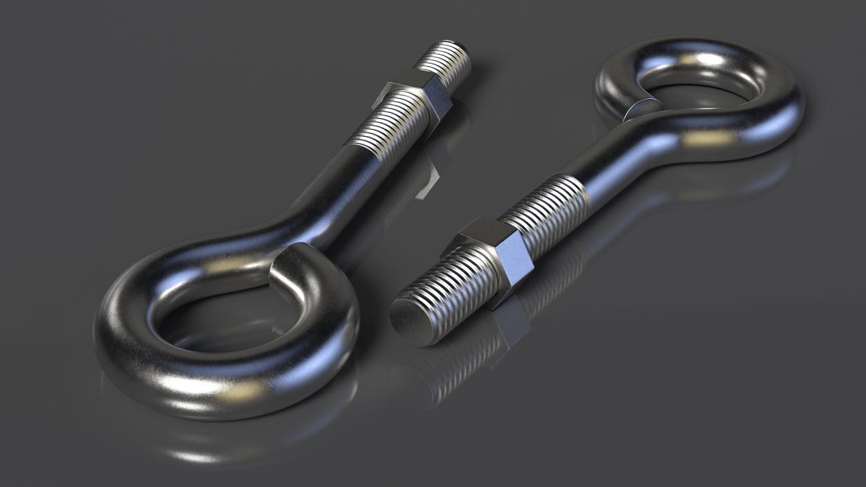 Eye Bolt Screw 3D model