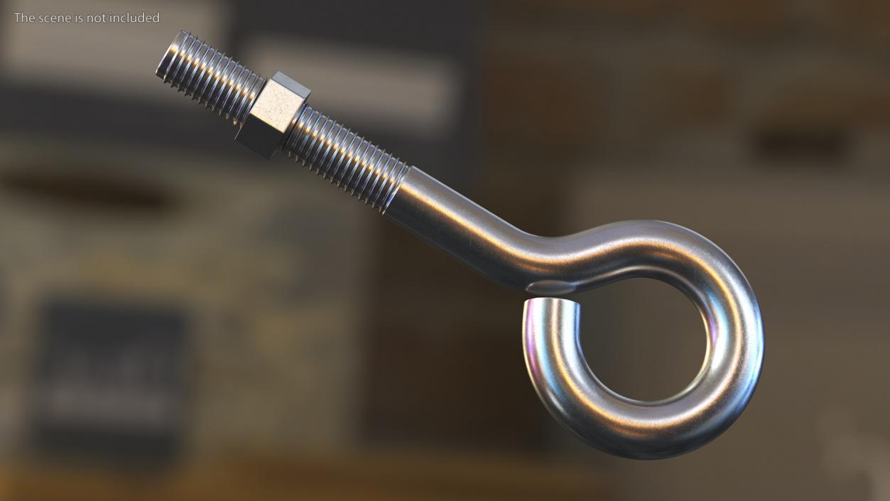 Eye Bolt Screw 3D model