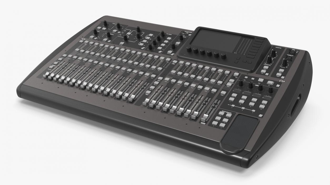 3D Digital Mixing Audio Console model