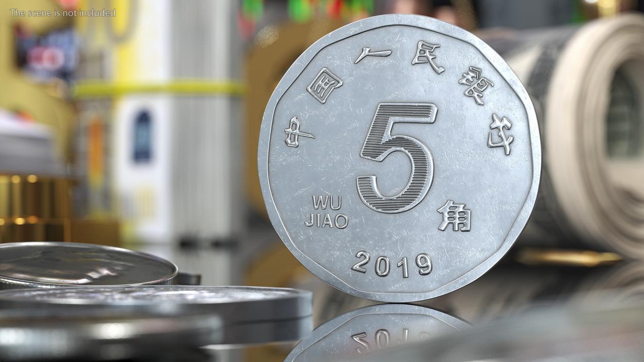 Wu Jiao Coin 3D