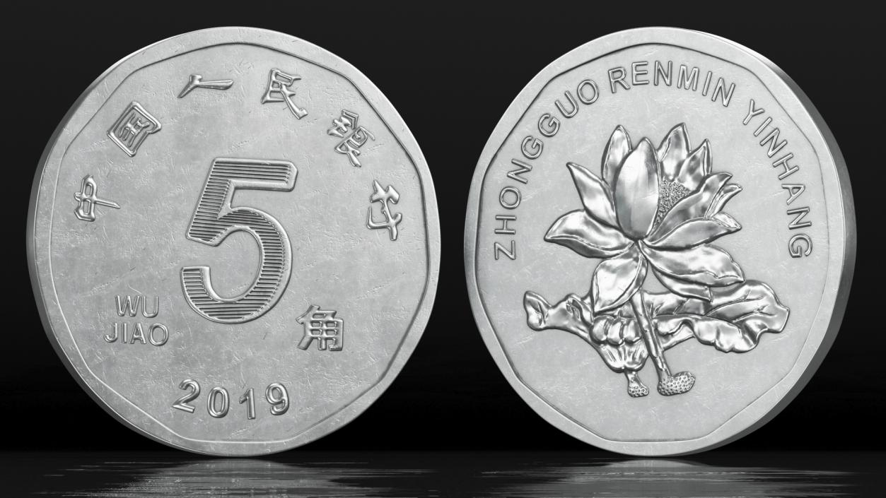 Wu Jiao Coin 3D