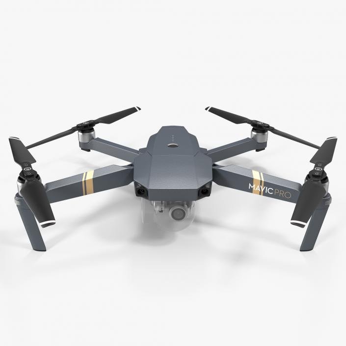 DJI Mavic Pro Quadcopter 3D model