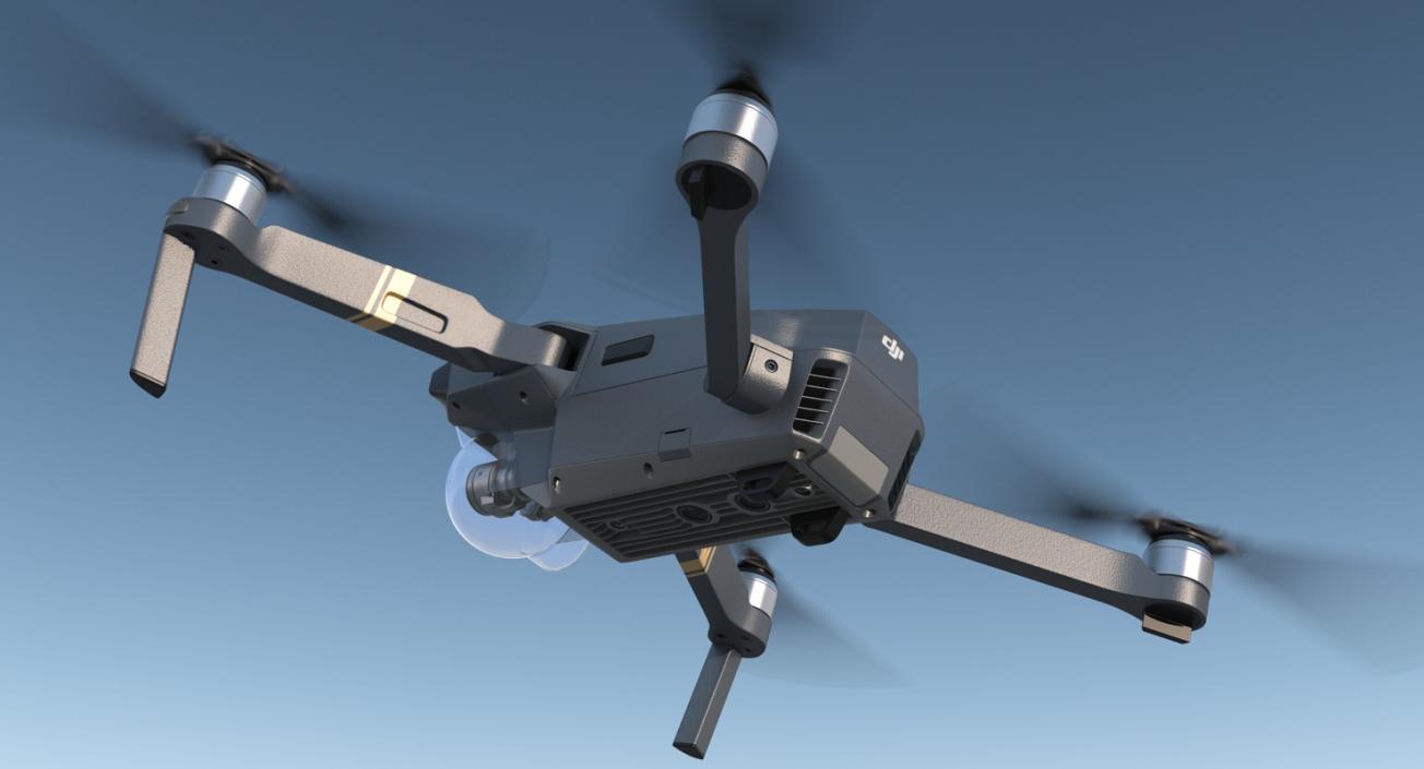 DJI Mavic Pro Quadcopter 3D model