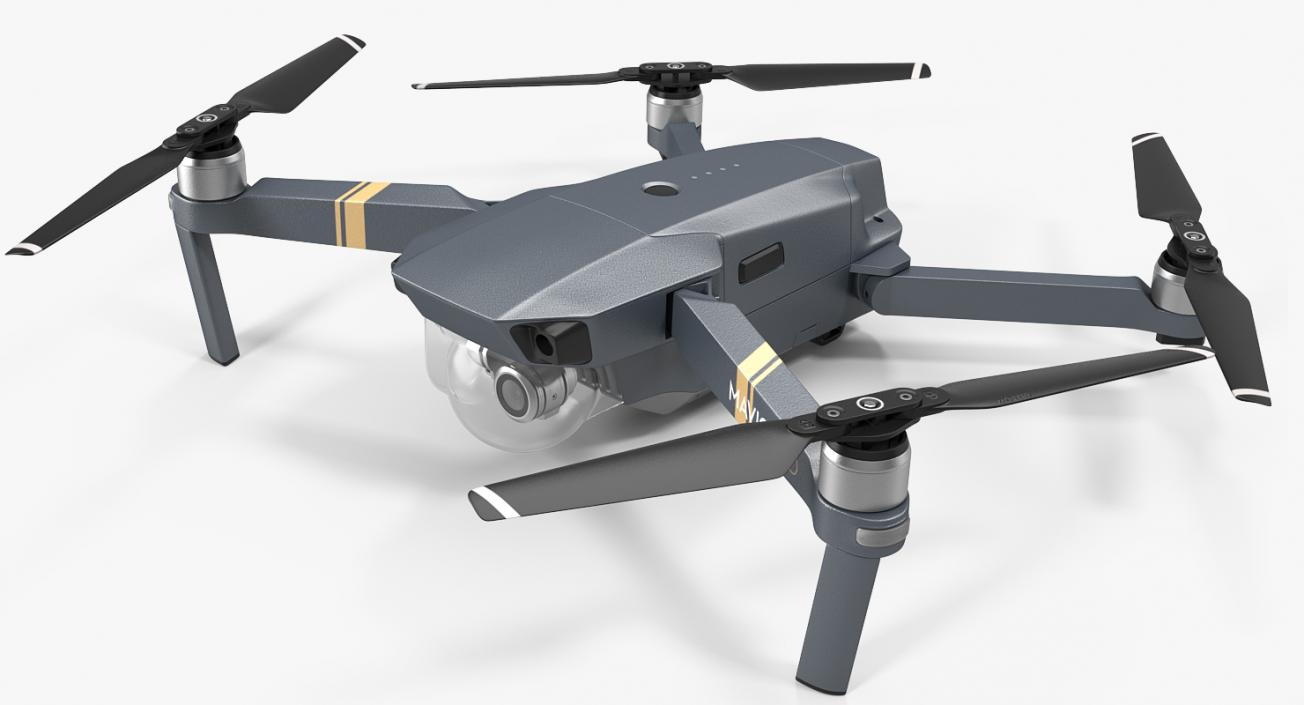 DJI Mavic Pro Quadcopter 3D model