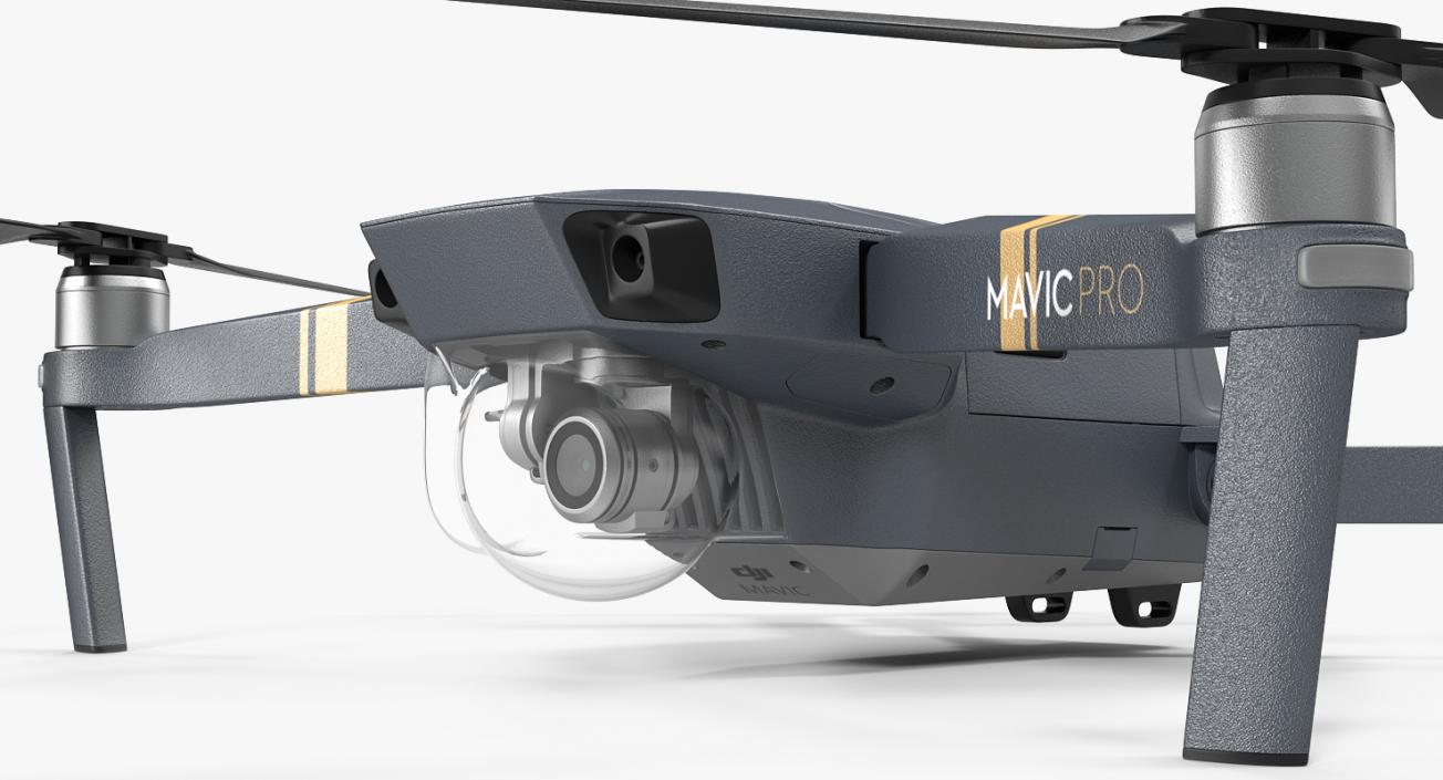 DJI Mavic Pro Quadcopter 3D model