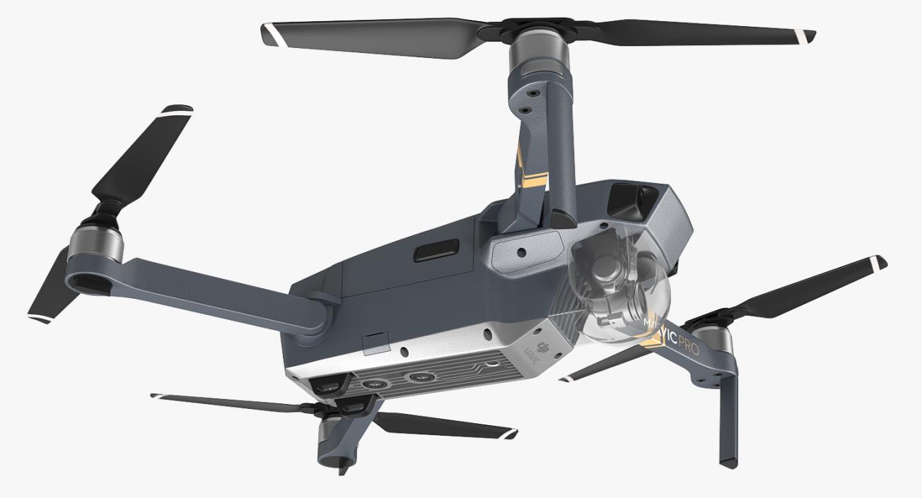 DJI Mavic Pro Quadcopter 3D model