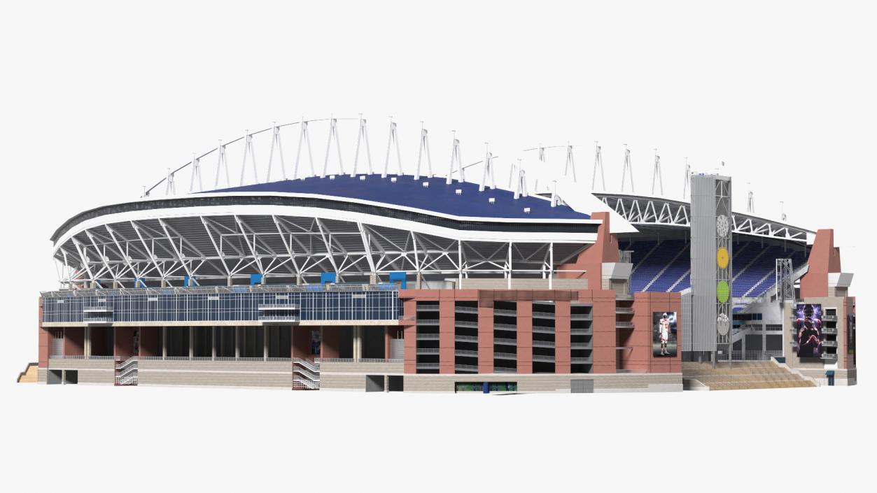 3D Multi Purpose Stadium 2 model