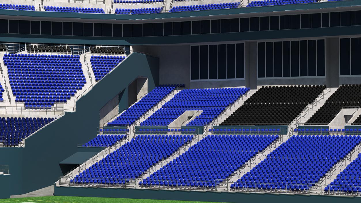 3D Multi Purpose Stadium 2 model