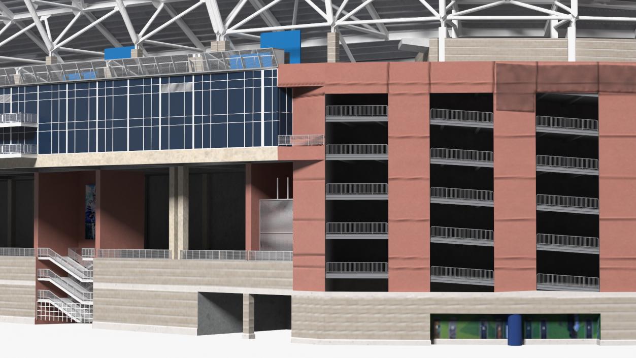 3D Multi Purpose Stadium 2 model