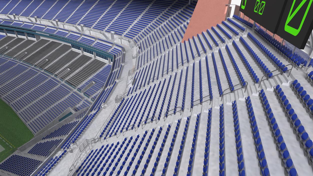 3D Multi Purpose Stadium 2 model