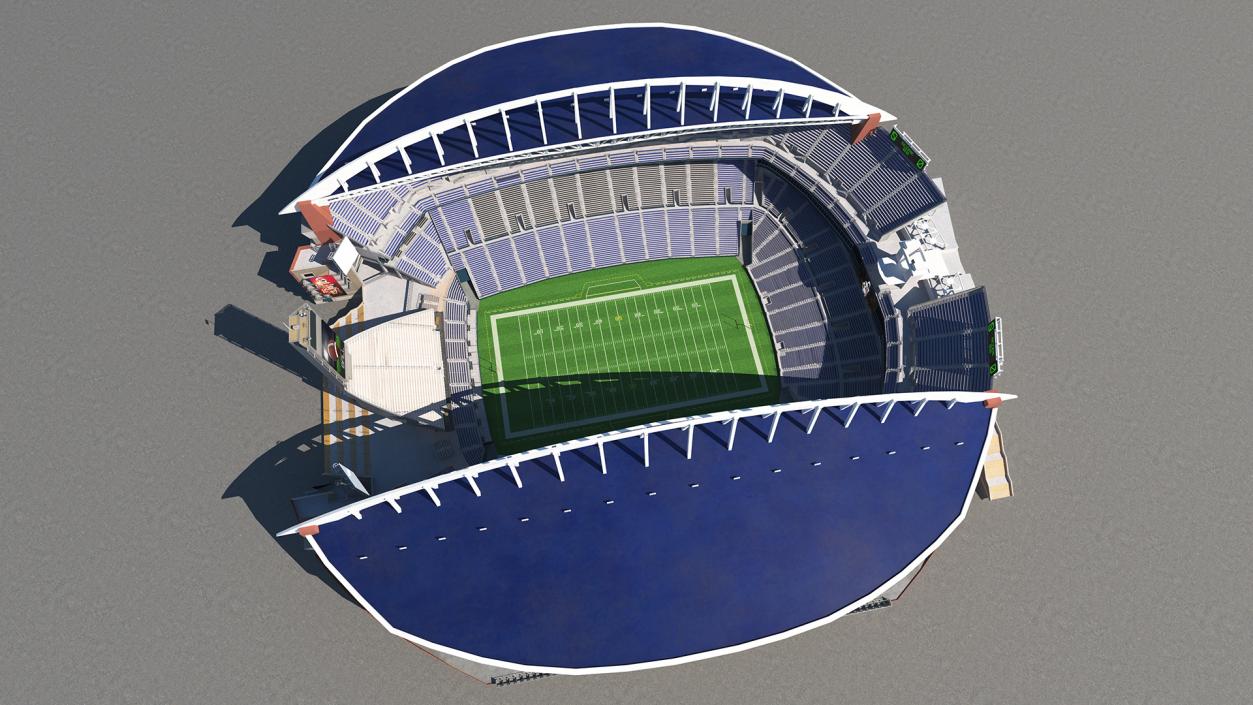 3D Multi Purpose Stadium 2 model