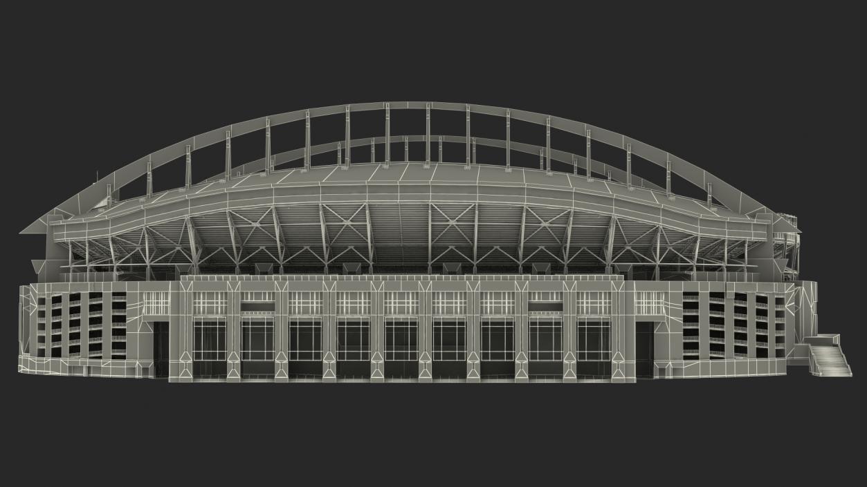 3D Multi Purpose Stadium 2 model