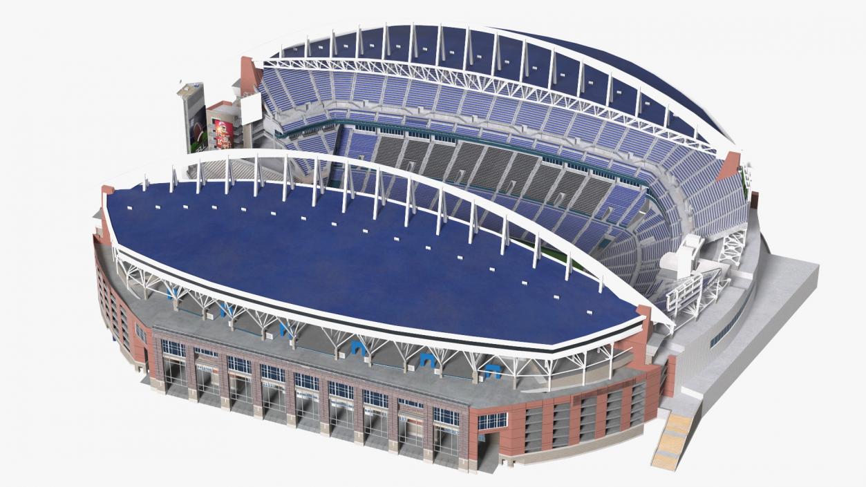 3D Multi Purpose Stadium 2 model