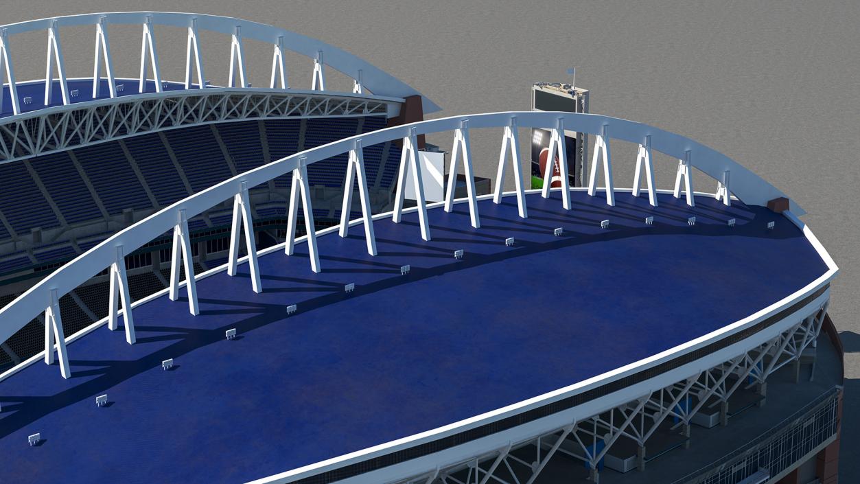 3D Multi Purpose Stadium 2 model