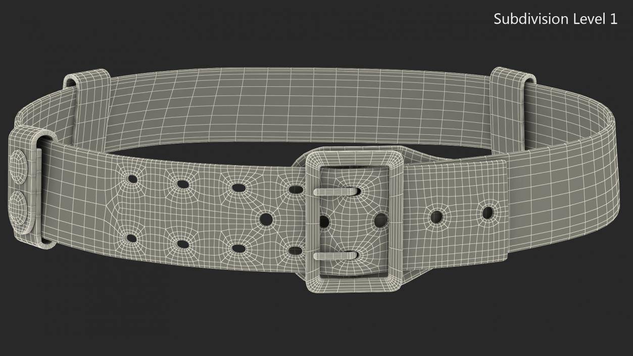 Duty Belt 3D model