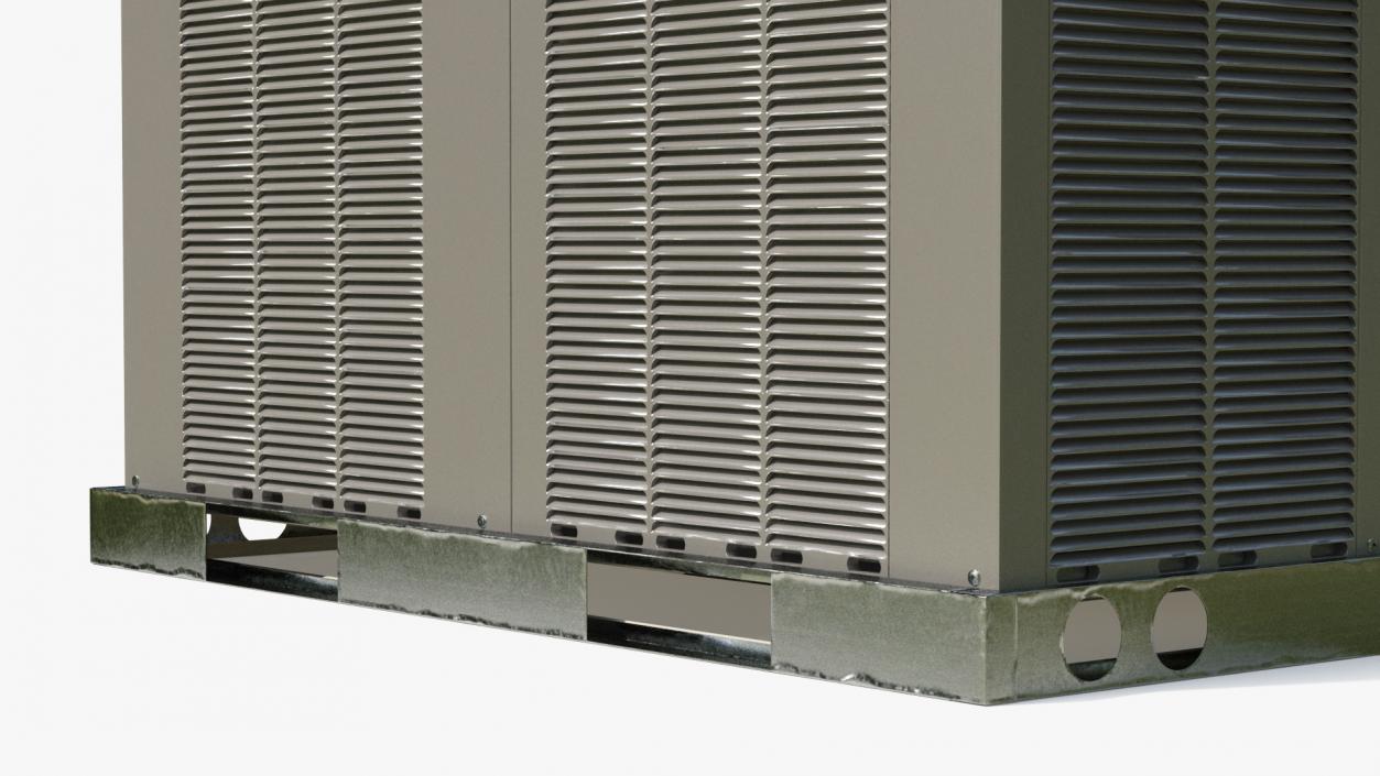 3D 2 Vents Rooftop Air Conditioning System New model