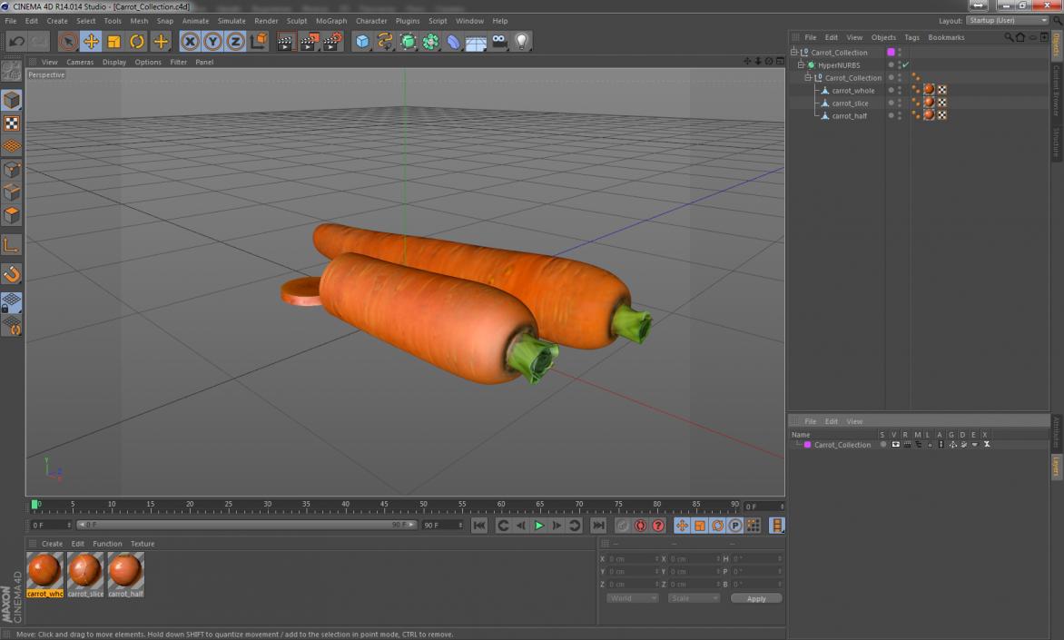 Carrot Collection 3D