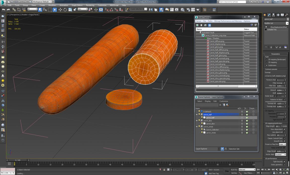 Carrot Collection 3D