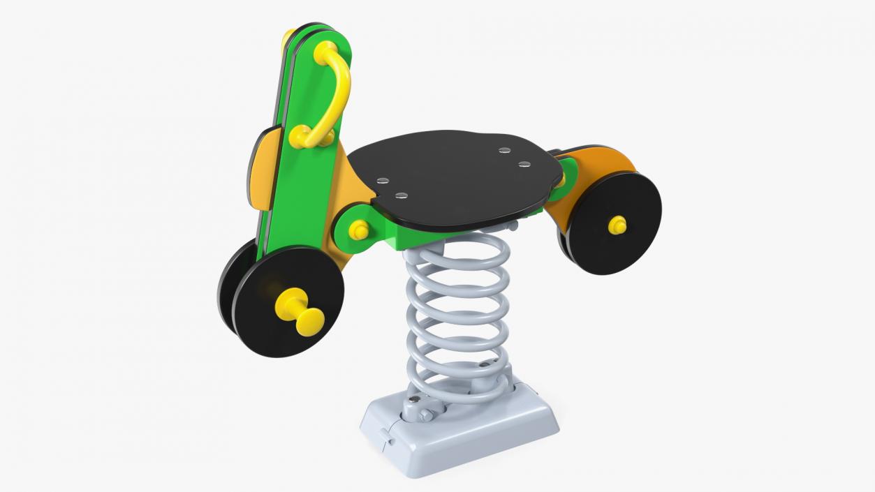 Motorbike Playground Springer 3D model