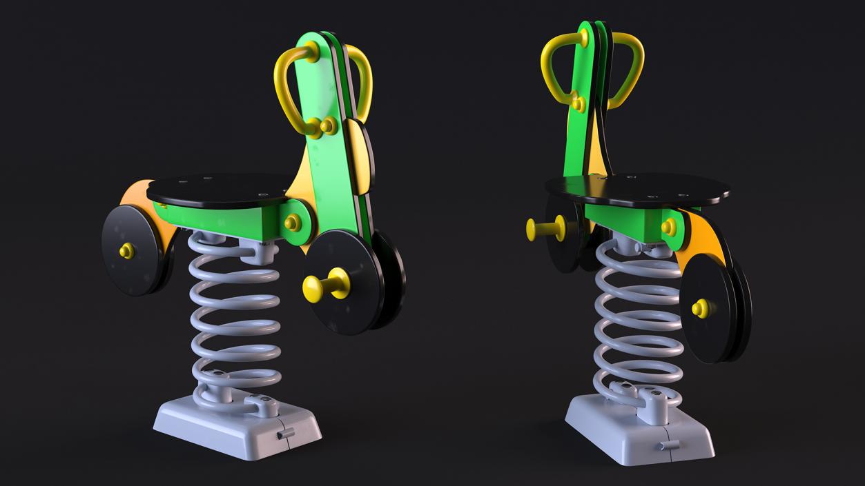 Motorbike Playground Springer 3D model