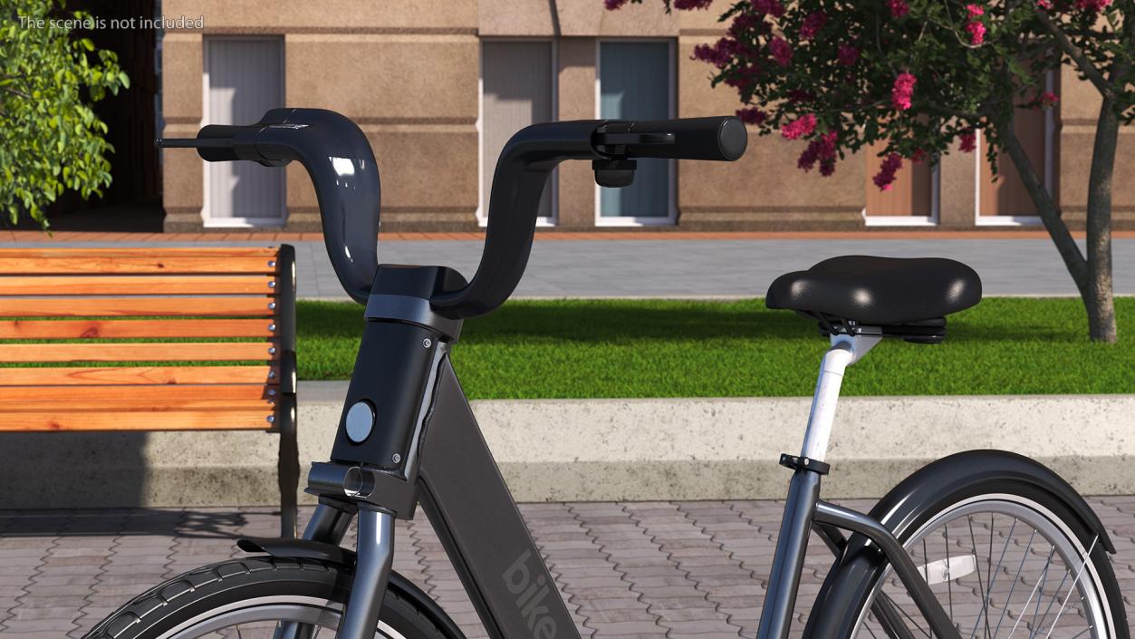 3D Electric City Bicycle