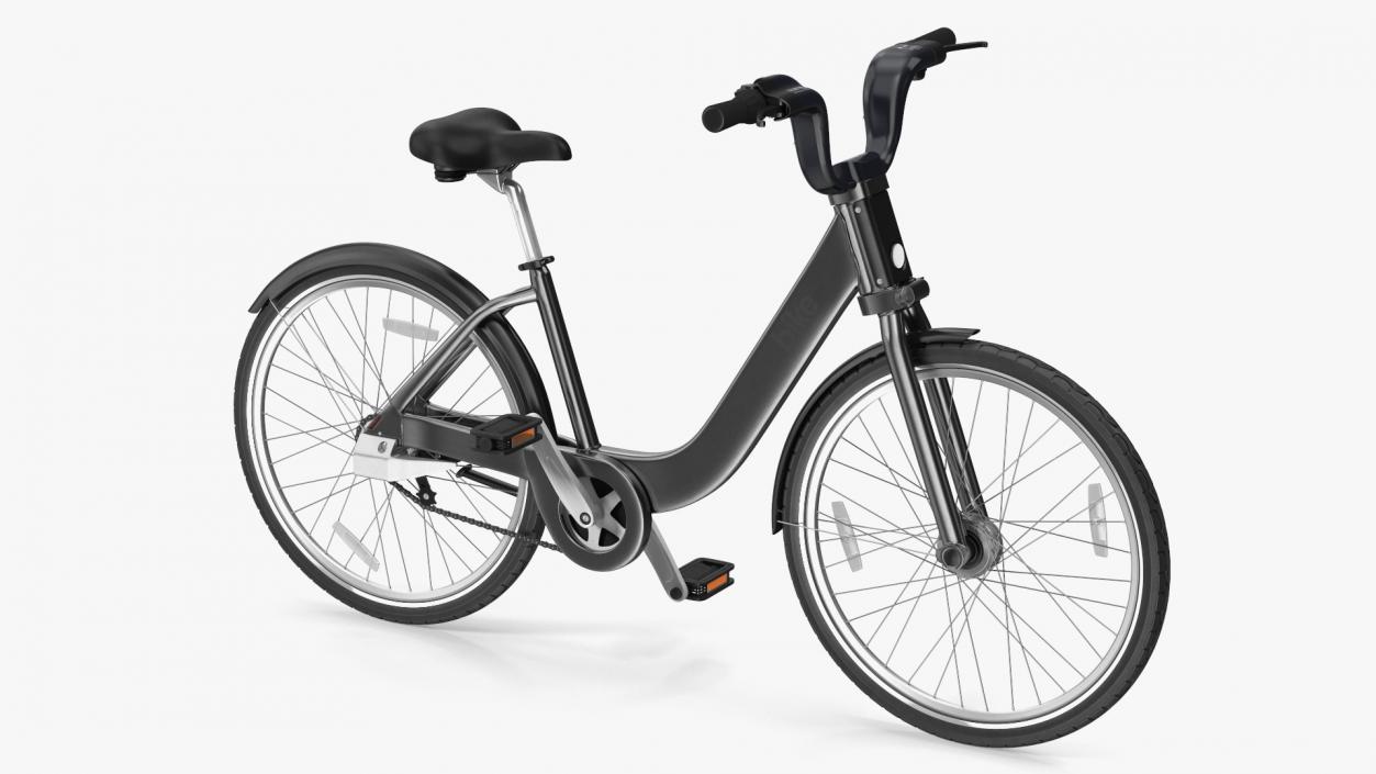 3D Electric City Bicycle