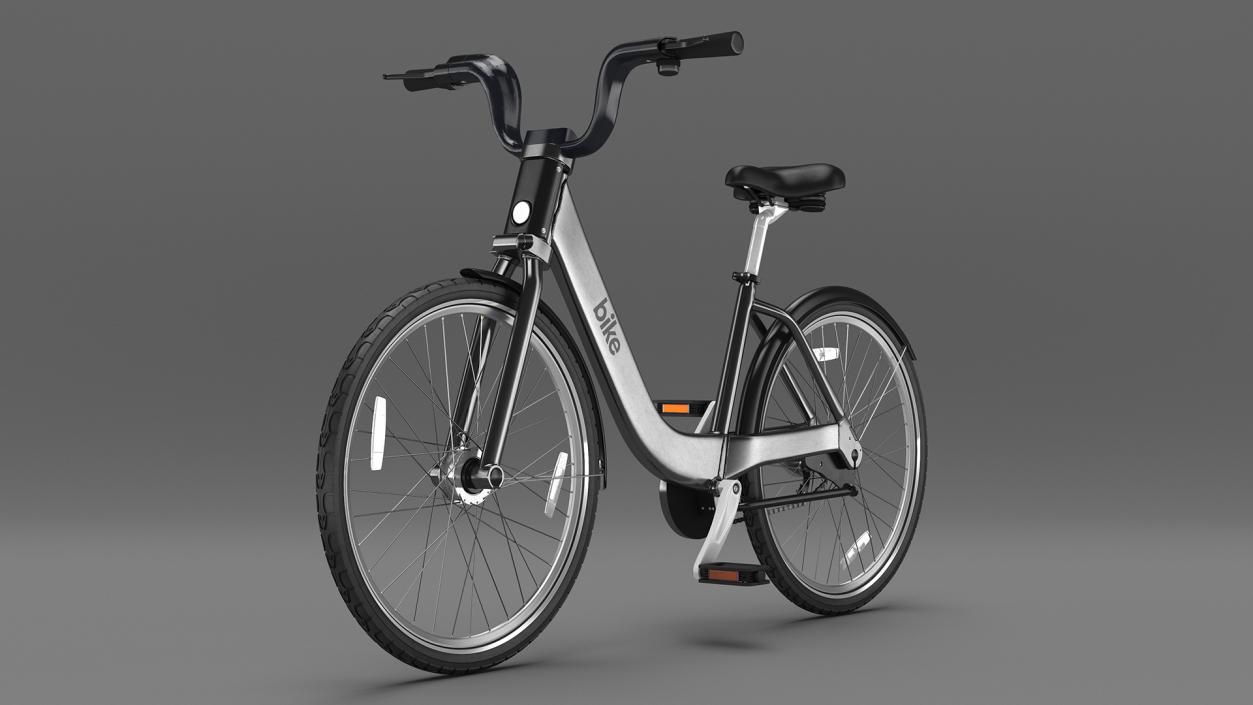 3D Electric City Bicycle