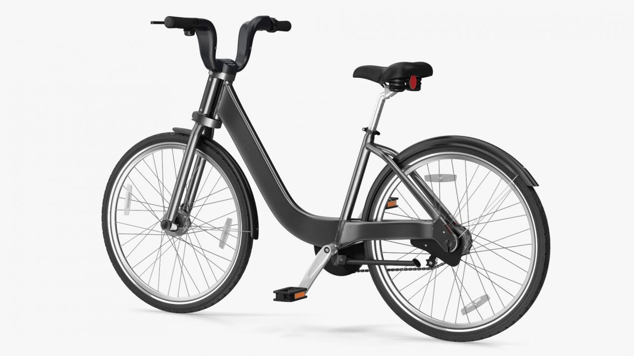 3D Electric City Bicycle