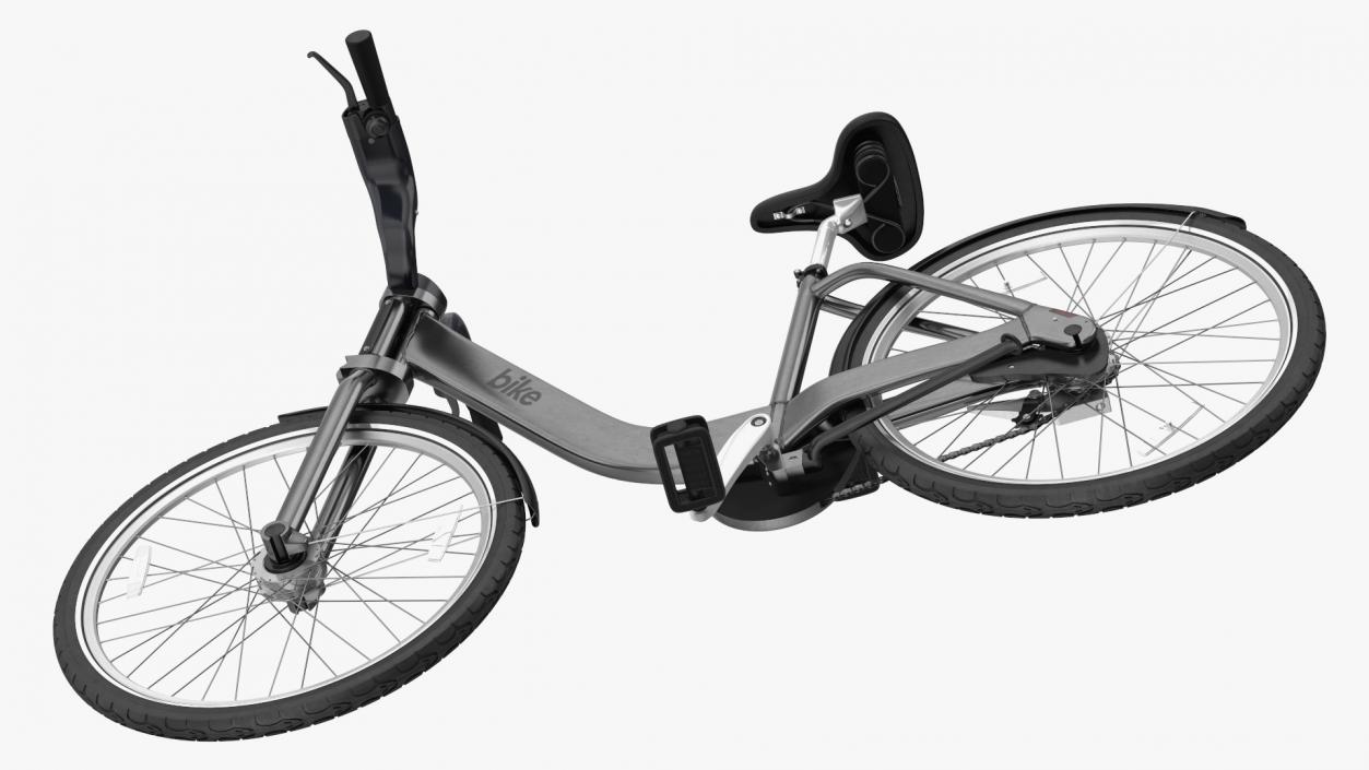 3D Electric City Bicycle