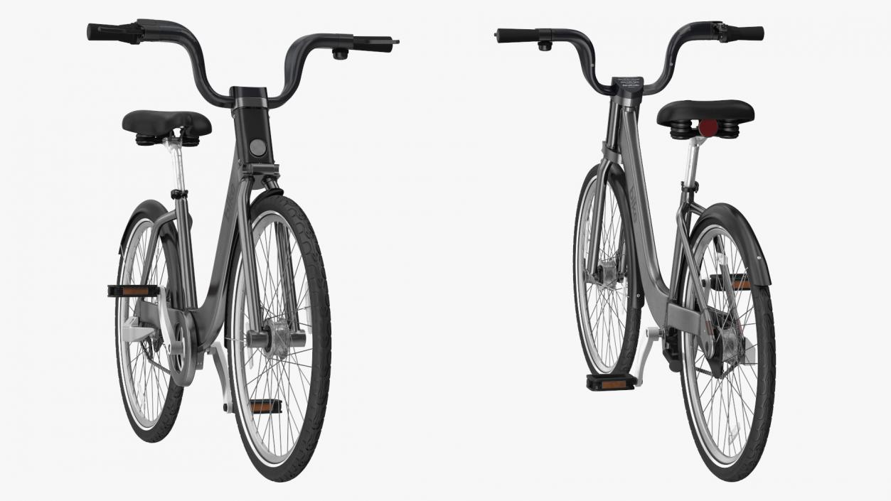 3D Electric City Bicycle