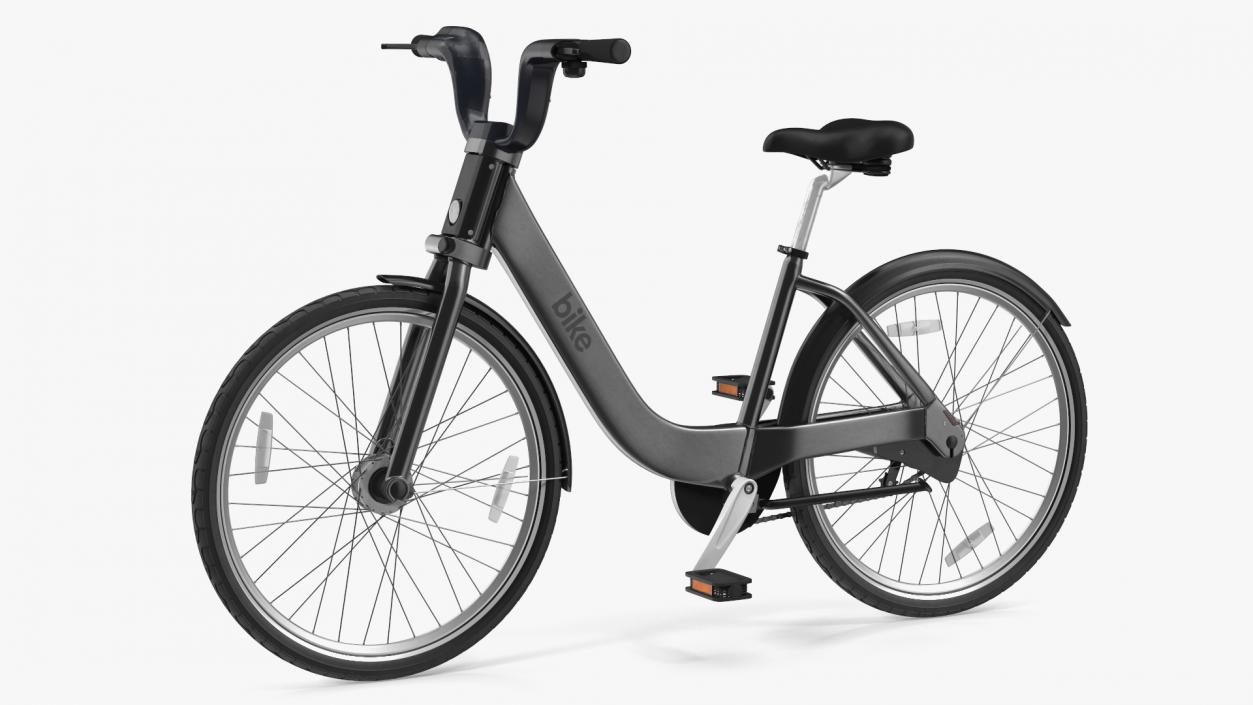 3D Electric City Bicycle