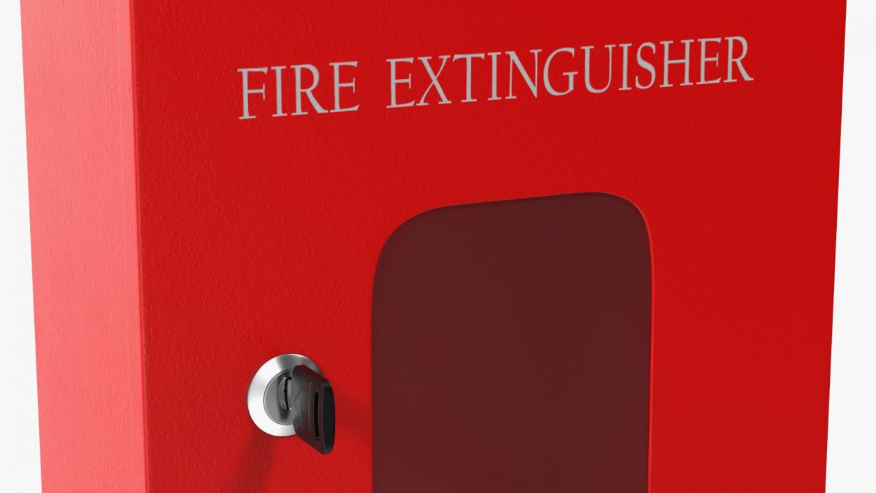 3D Fire Extinguisher Box