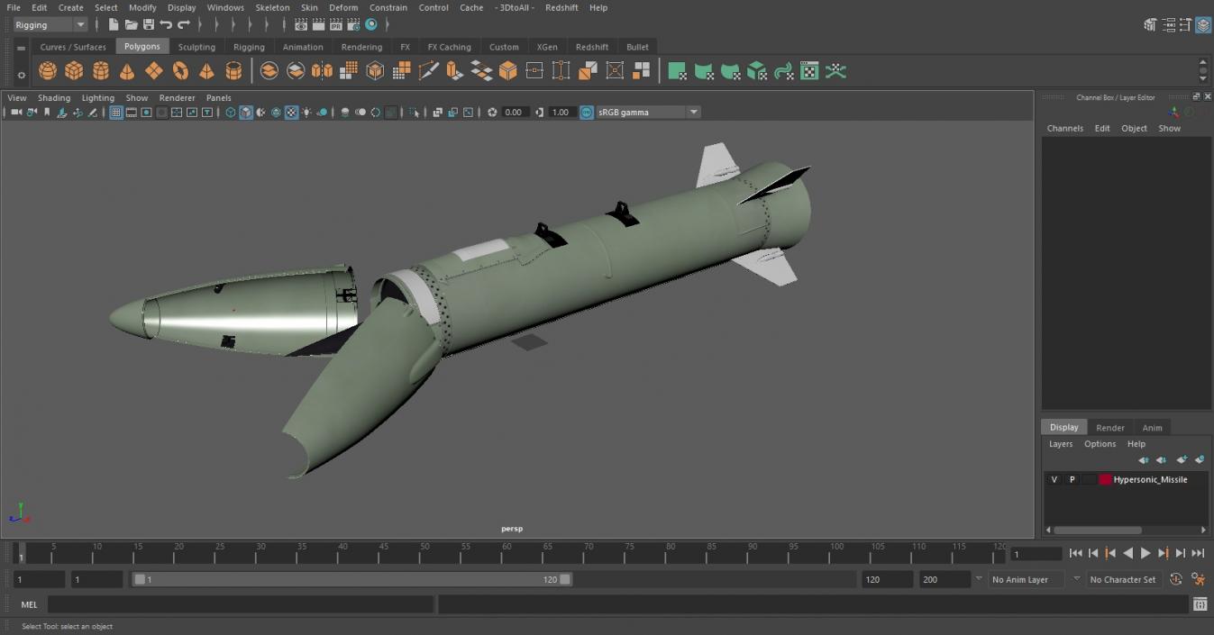 3D Hypersonic Missile(1)