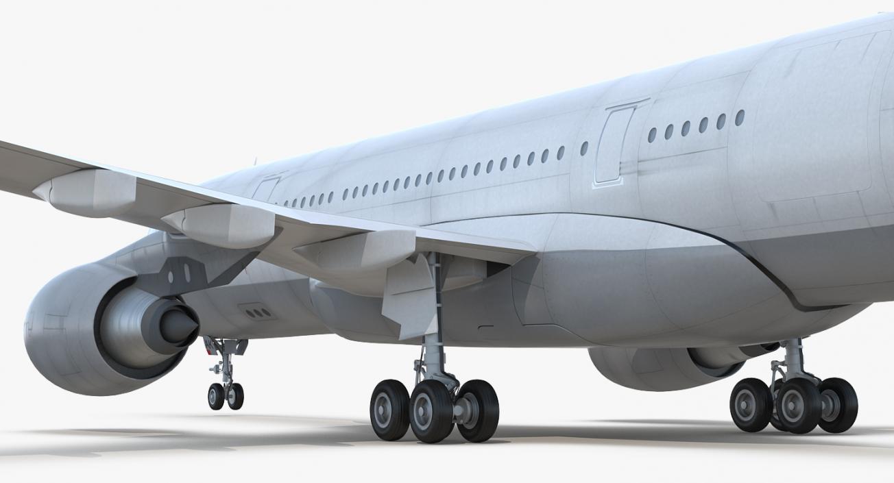 3D model Airbus A330-P2F Generic Rigged