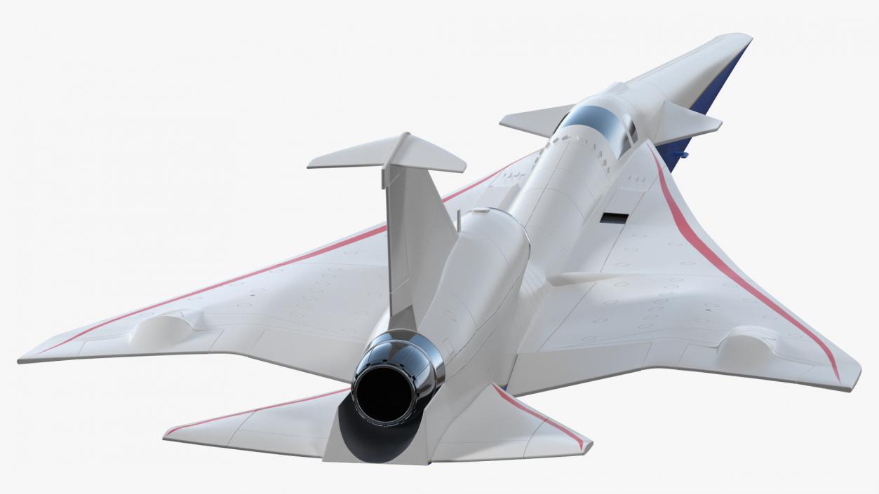 Experimental Supersonic Aircraft 3D