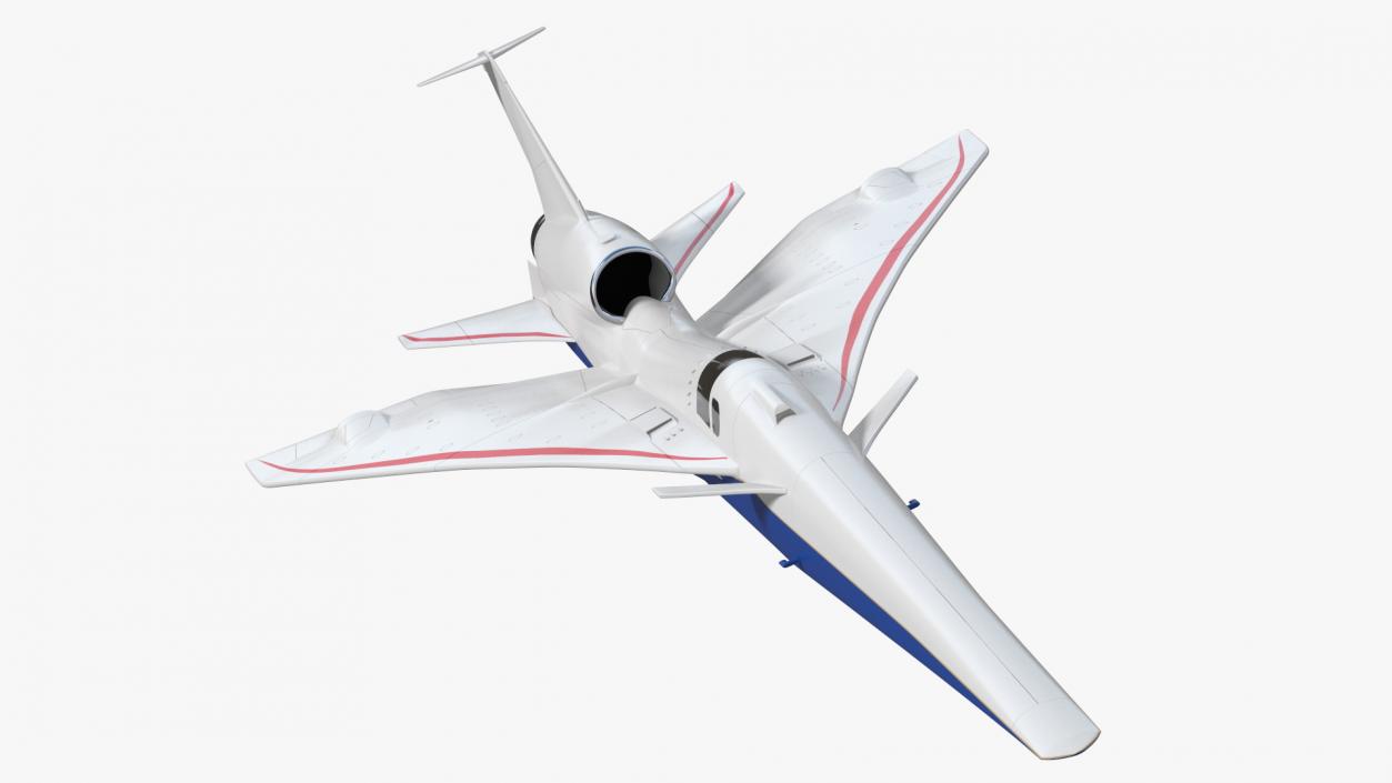 Experimental Supersonic Aircraft 3D