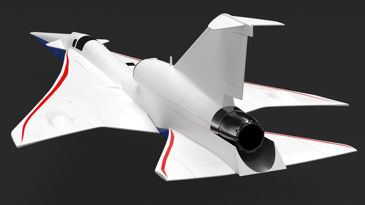 Experimental Supersonic Aircraft 3D