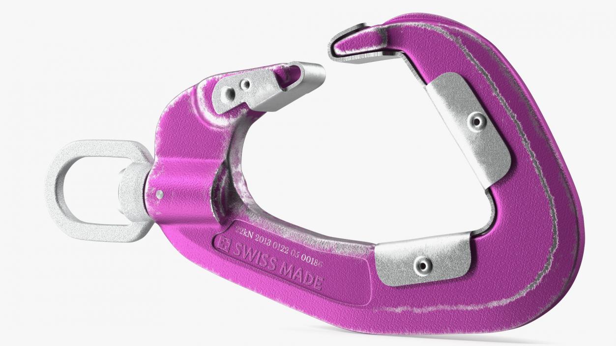 Speedrunner Kanhook Carabiner Used 3D model