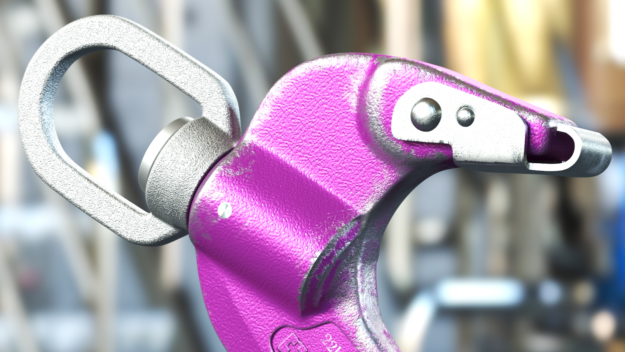 Speedrunner Kanhook Carabiner Used 3D model