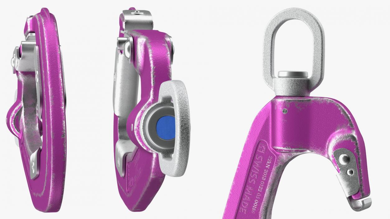 Speedrunner Kanhook Carabiner Used 3D model