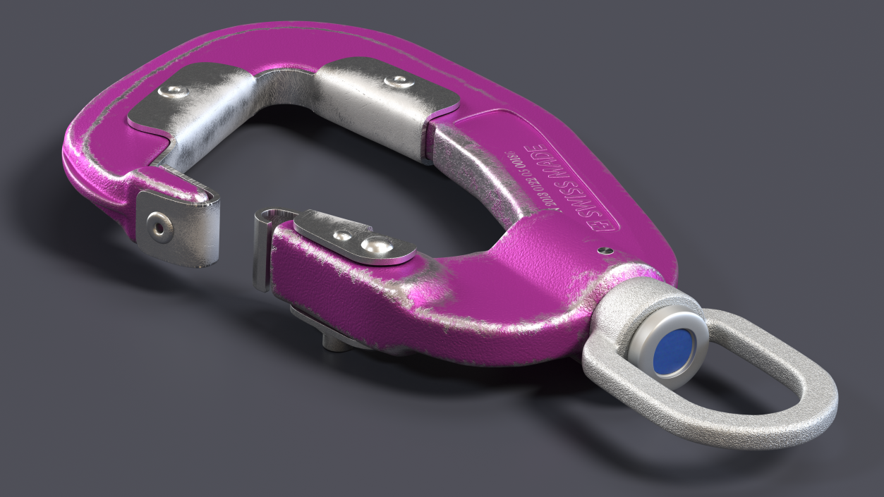 Speedrunner Kanhook Carabiner Used 3D model