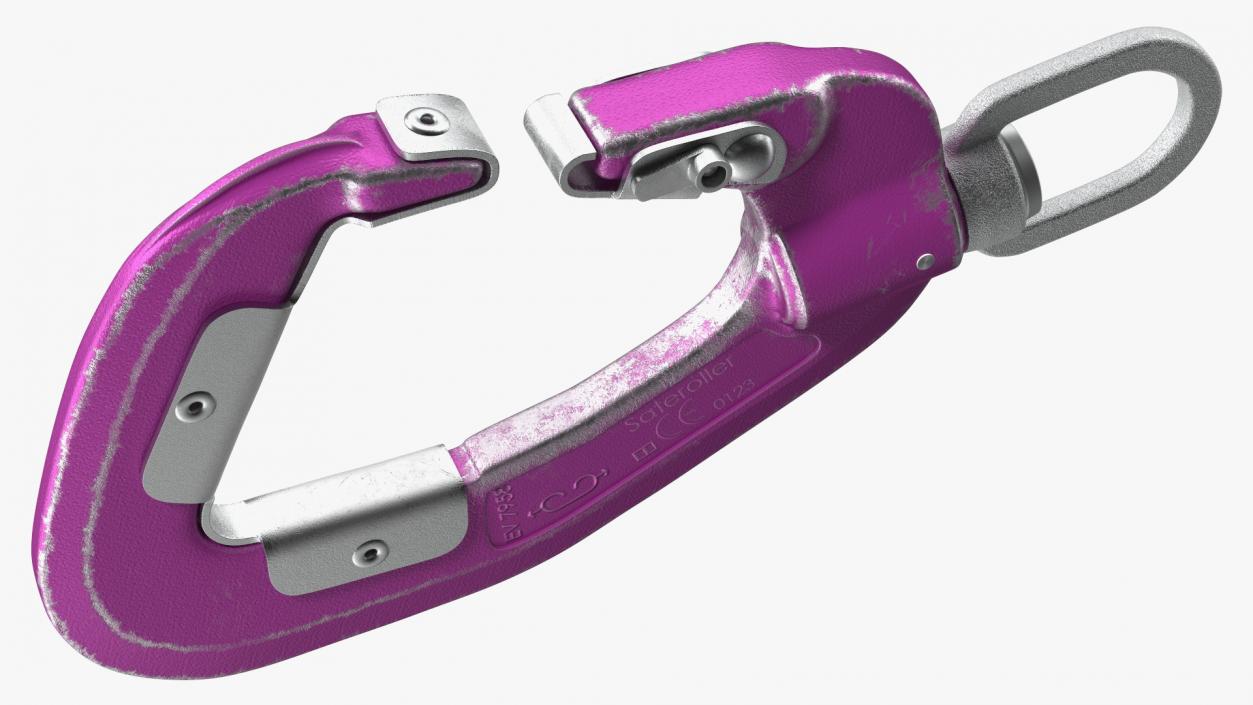 Speedrunner Kanhook Carabiner Used 3D model