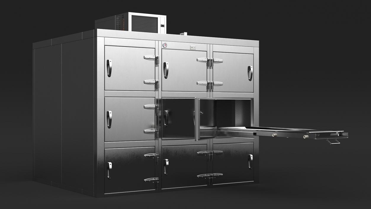 Morgue Refrigerator 3D model