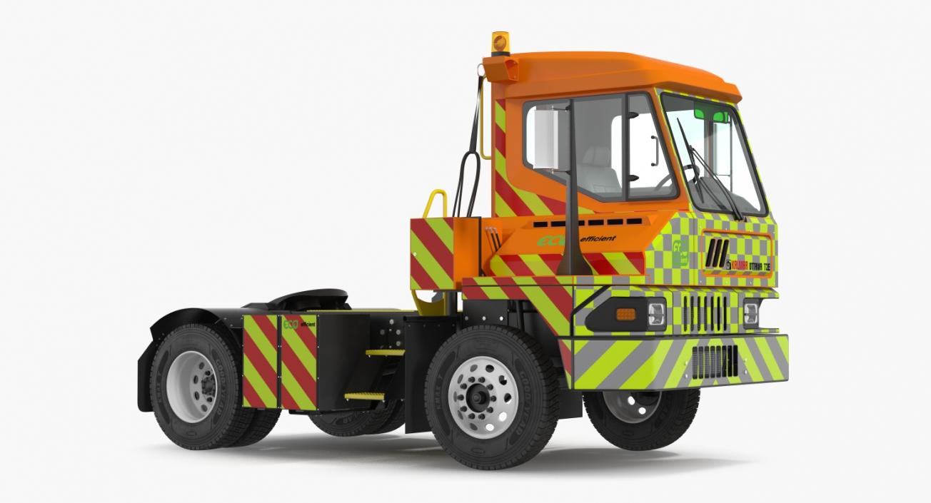 3D model Electric Terminal Truck Kalmar Ottawa T2